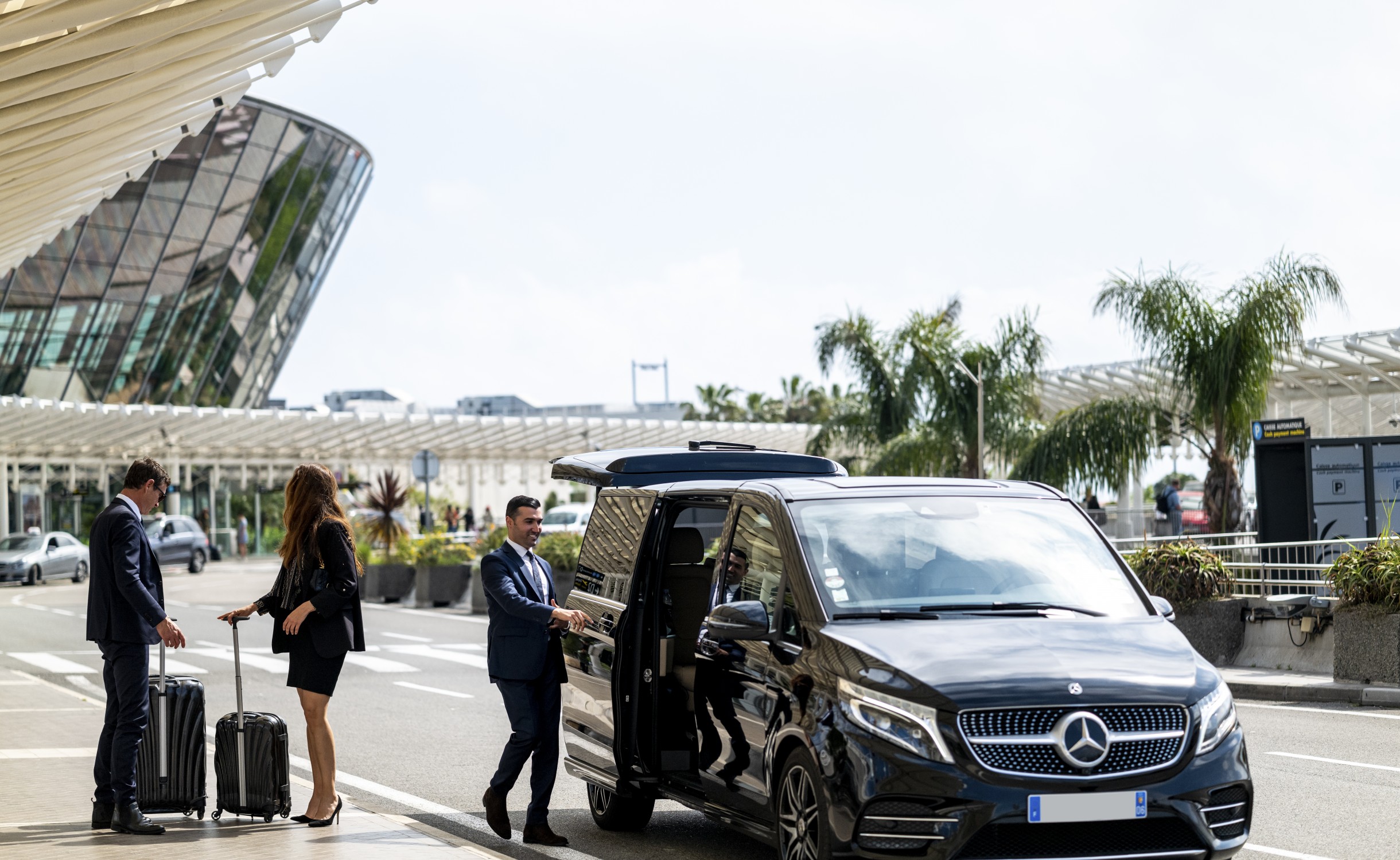 Transfert privé de l'aéroport de Nice à Cannes